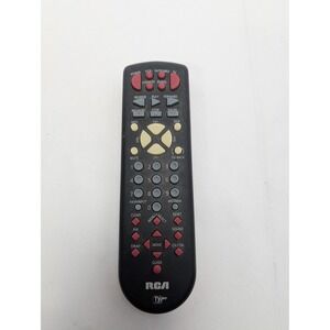 RCA CRK70B1 Universal Remote Control TV VCR SAT Cable TV Guide Plus Black OEM